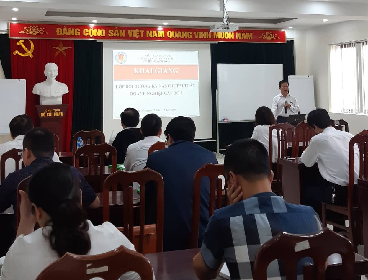 Khai giảng Lớp bồi dưỡng kỹ năng kiểm toán doanh nghiệp cấp độ 3